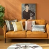 Cotton thread woven jacquard cushion, celadon series, simple sofa pillowcase, living room, bedroom, headboard pillow Application Scenario